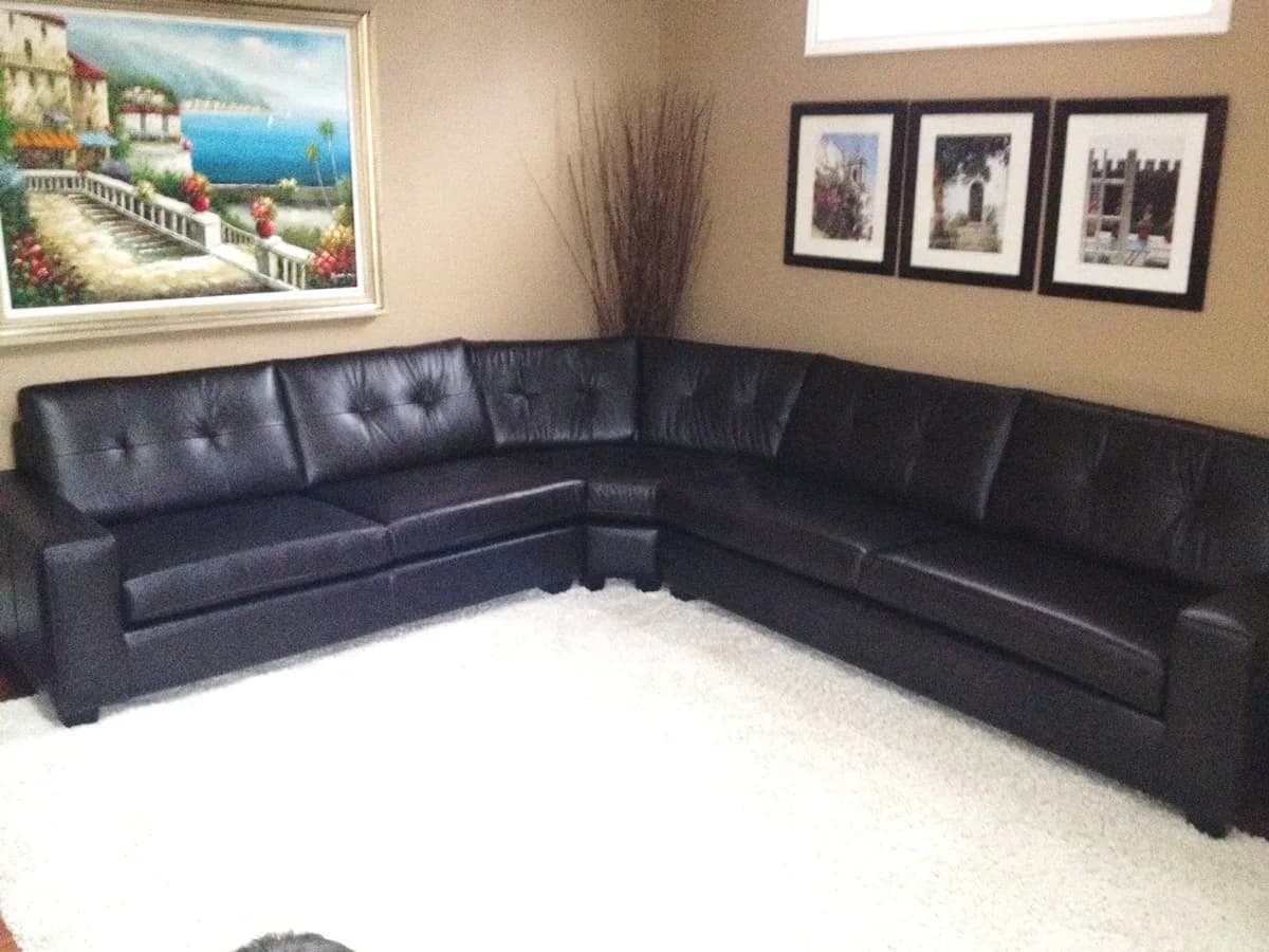 Photo of Sectional Upholstery Completed in 2012 Our Album